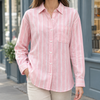 Women's Leocadia Striped Shirt | Invictora.com