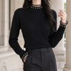 Women's Idalia-Rae Pearl Trim Sweater | Invictora.com