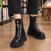 Women's Pallavicini Zip Ankle Boots in Black | Invictora.com