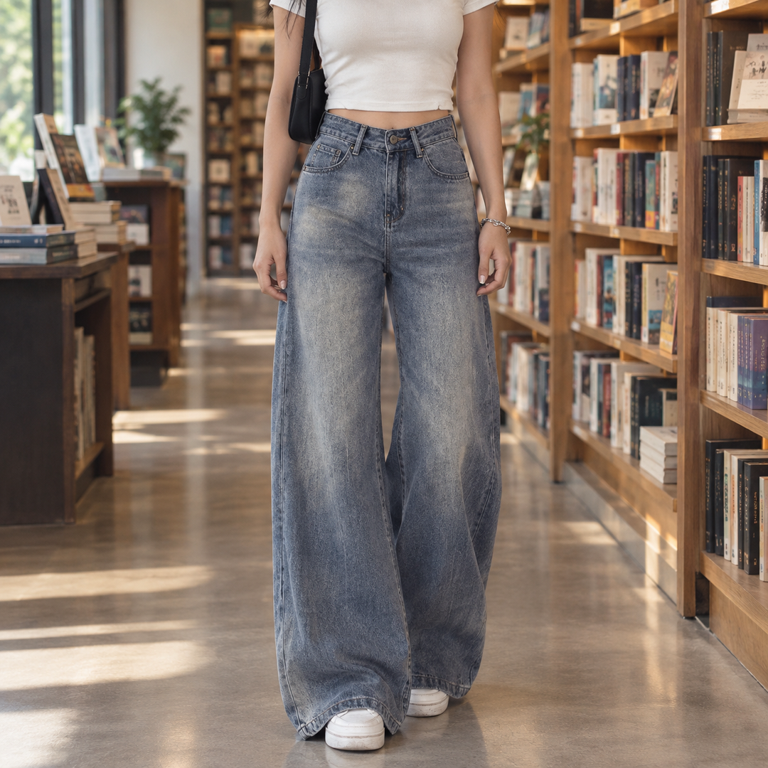 Women's Verity-Rae Wide Leg Jeans | Invictora.com
