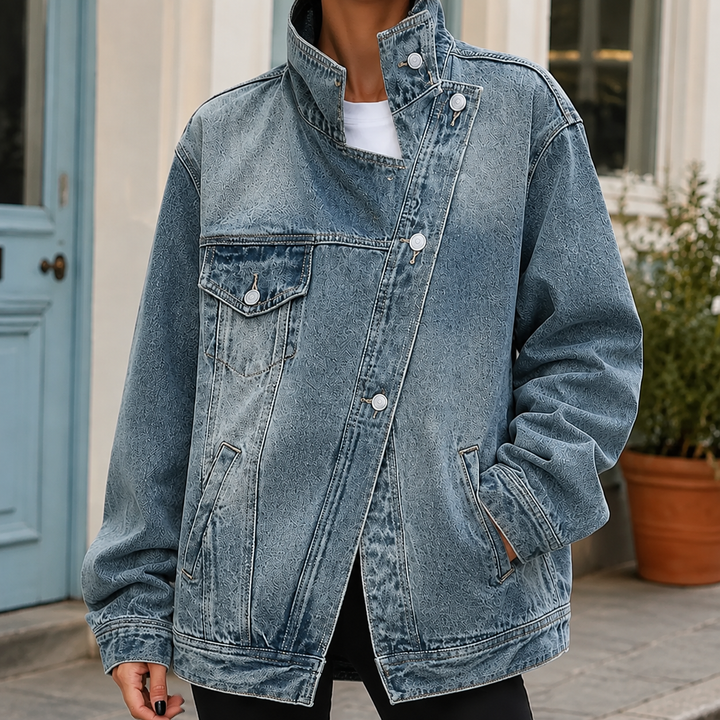 Women's Francesca Asymmetric Jacket | Invictora.com