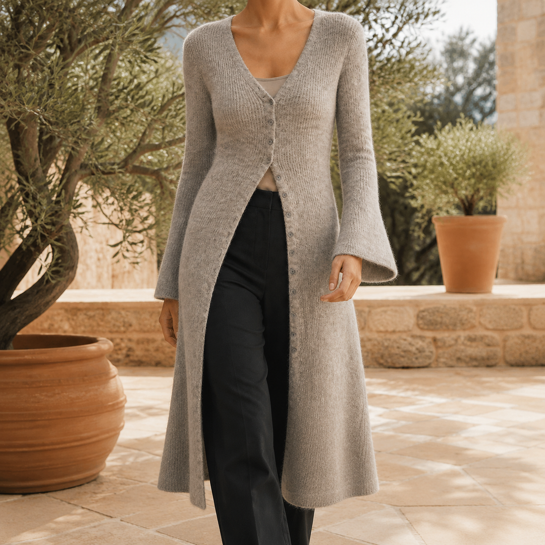 Women's Alba-Faye V Neck Sweater | Invictora.com