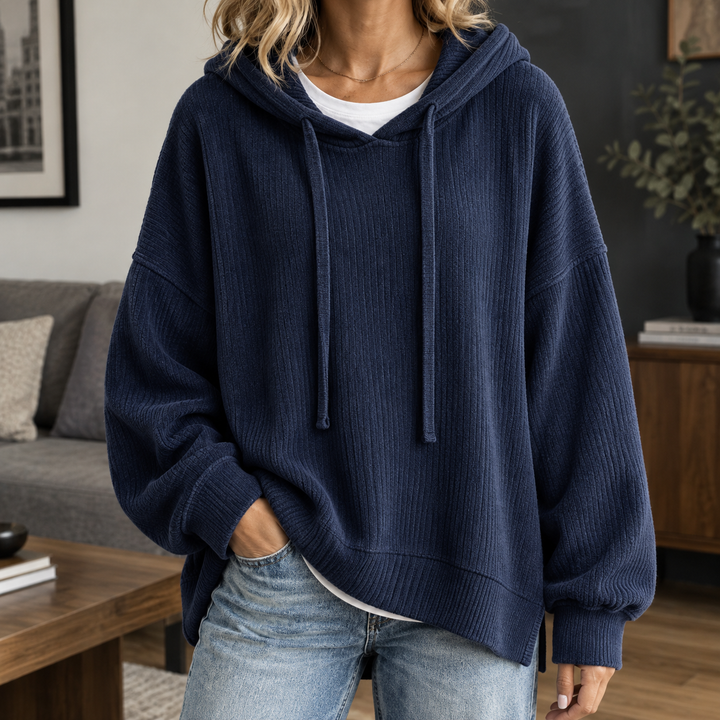 Women's Tara Ribbed Hoodie | Invictora.com