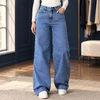 Women's Eugenie Wide Leg Jeans | Invictora.com