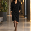 Women's Quintina-Rose Relaxed Knit Dress product image | Invictora.com