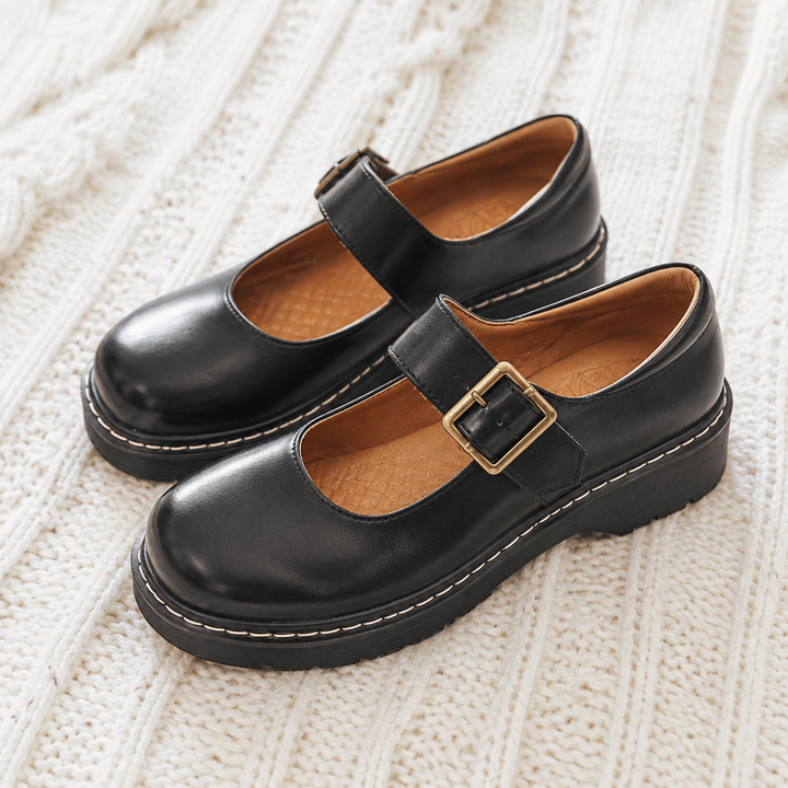 Women's Bertelli Platform Mary Janes product image | Invictora.com