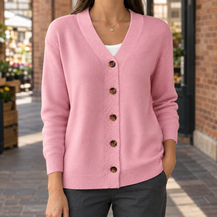 Women's Eva-Jade V-Neck Cardigan | Invictora.com