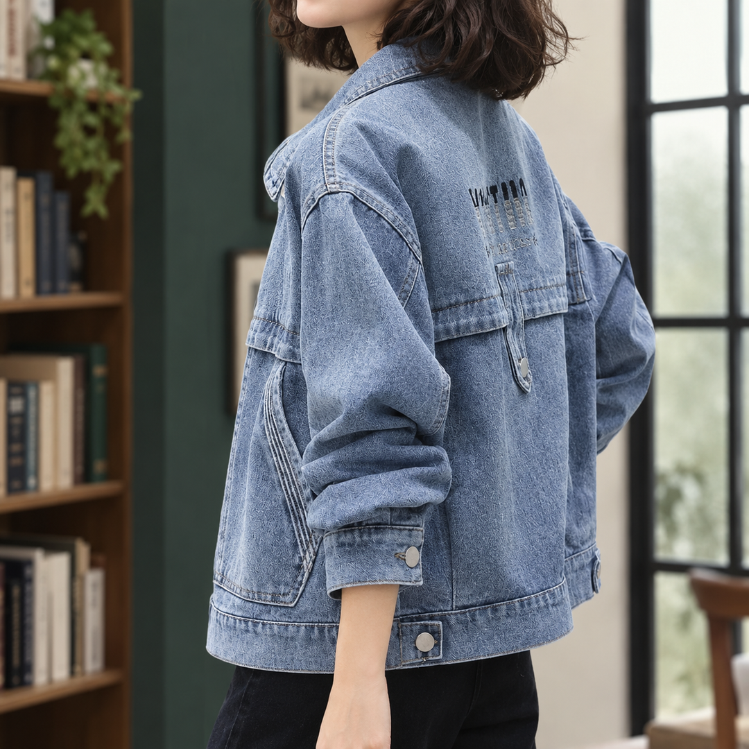 Women's Andrina-Mae Relaxed Denim Jacket | Invictora.com
