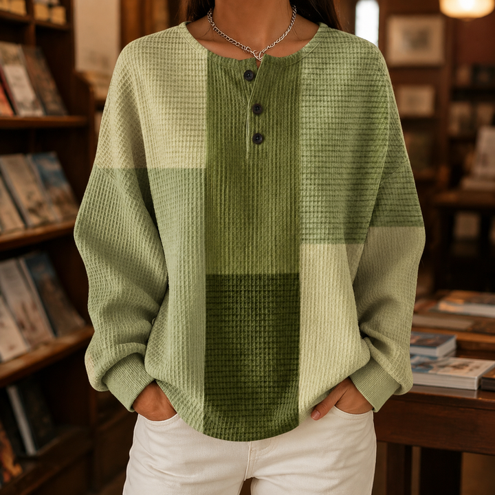 Women's Adeline-Elise Color Block Sweater | Invictora.com