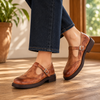 Women's Piacenza Leather Mary Janes product image | Invictora.com