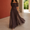 Women's Giselle-Elise Draped Maxi Dress product image | Invictora.com