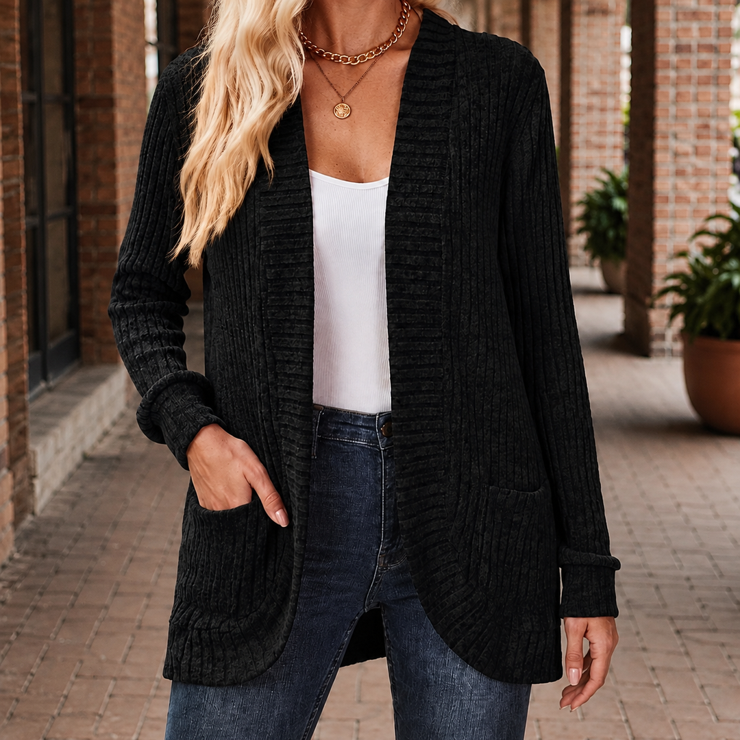 Women's Grace-Kate Ribbed Cardigan | Invictora.com