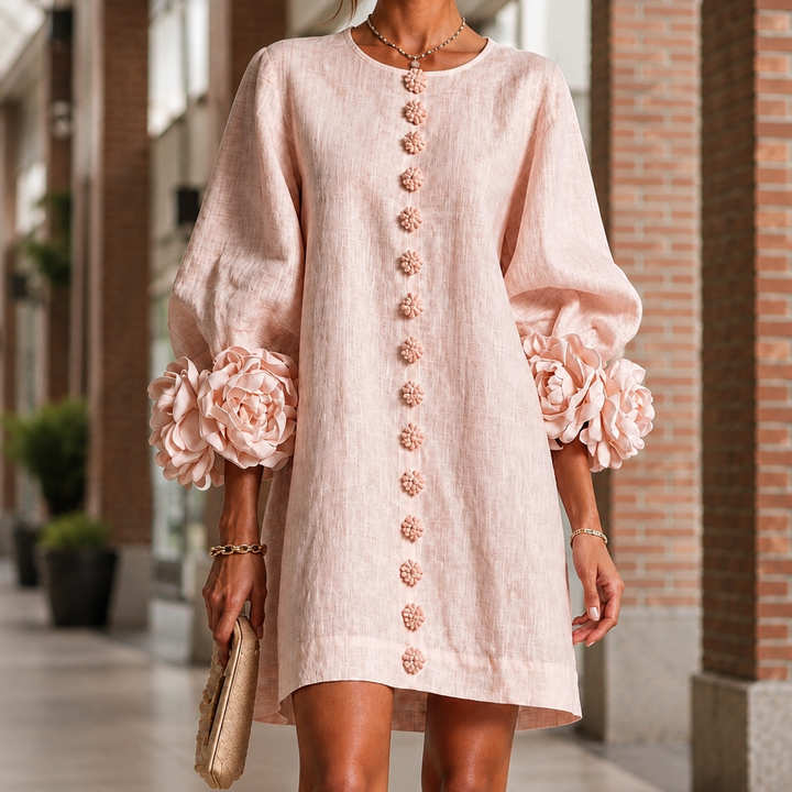 Women's Elise Floral Cuff Dress | Invictora.com