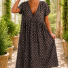 Women's Sabina-Claire Printed Dress | Invictora.com