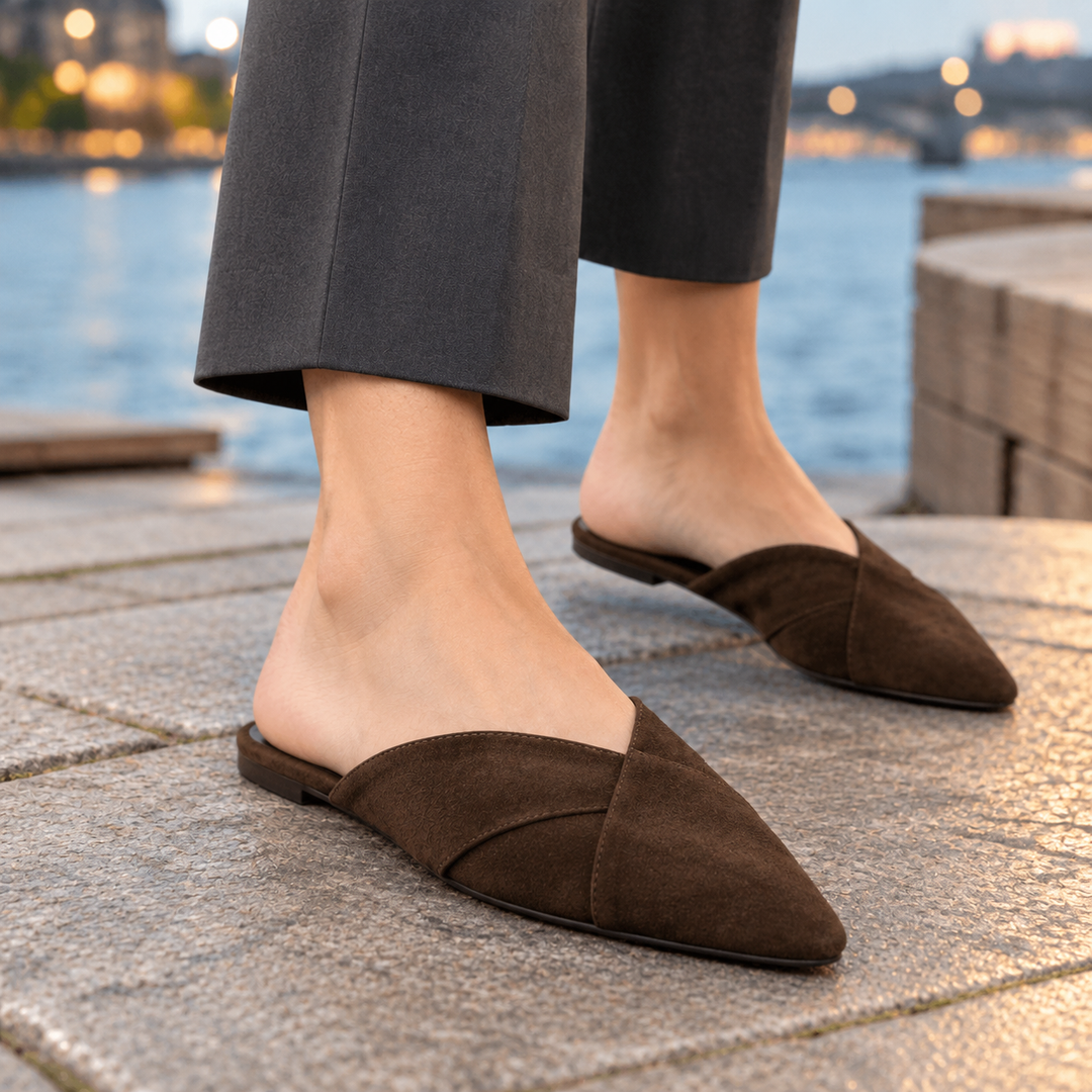 Women's Bembo Stiletto Mules product image | Invictora.com