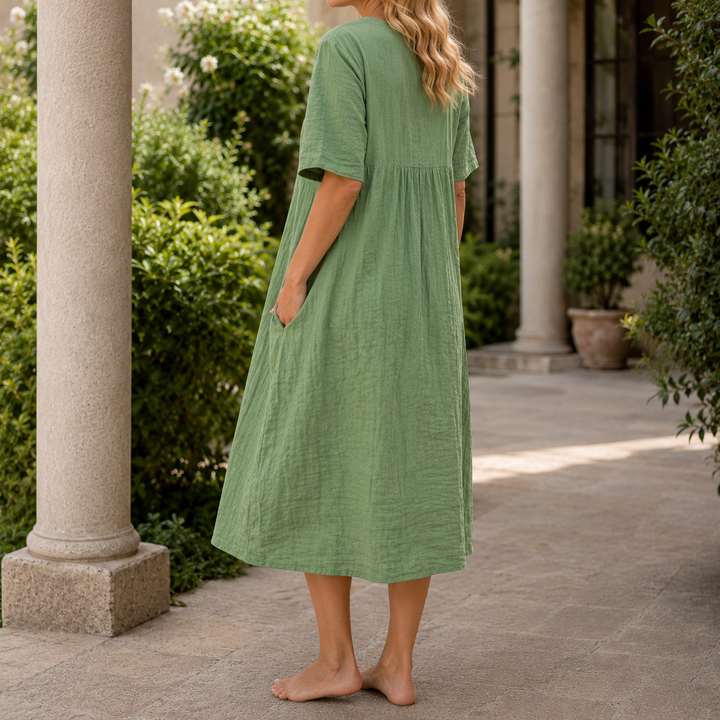 Women's Anouk-Kate Crinkle Midi Dress product image | Invictora.com
