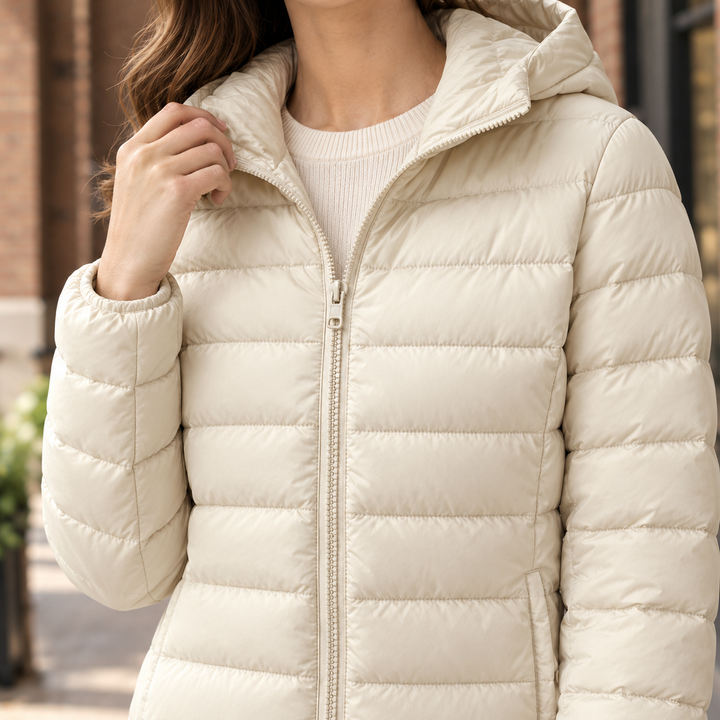 Women's Rowena Cashmere Jacket in Apricot | Invictora.com