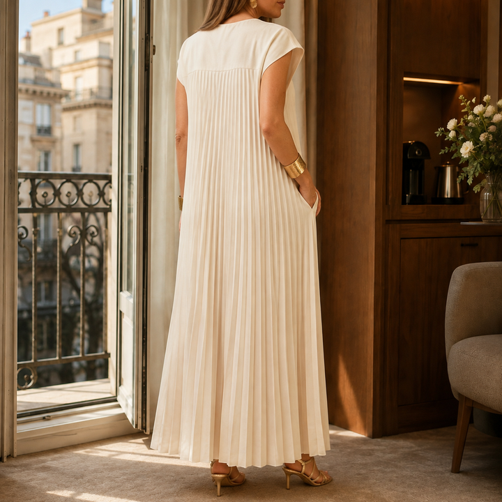 Women's Willa Pleated Maxi Dress product image | Invictora.com