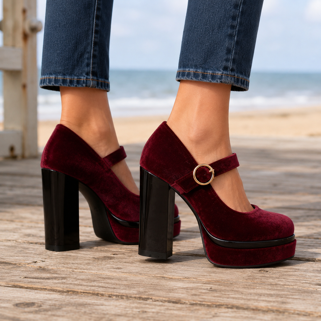 Women's Gori Mary Jane Heels product image | Invictora.com