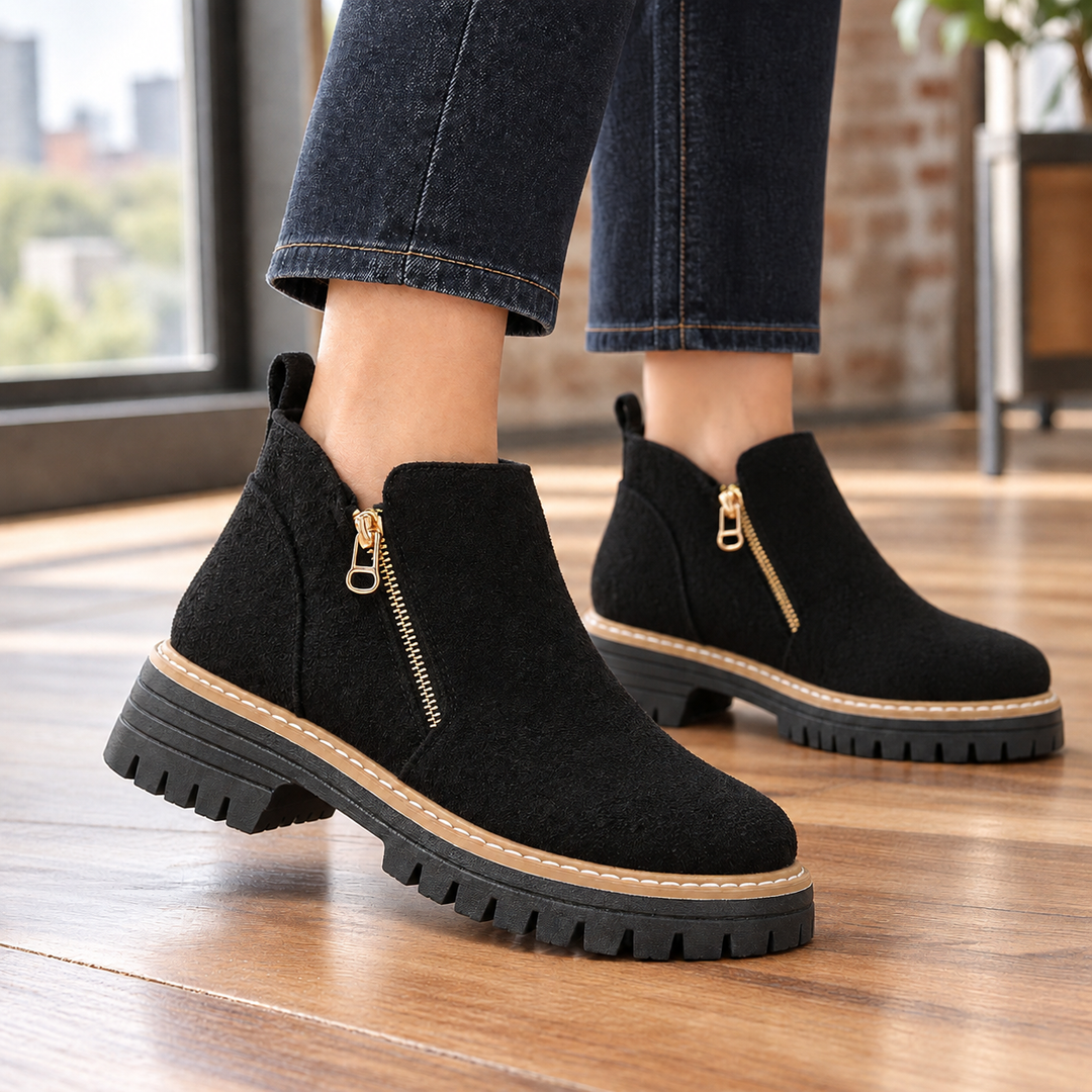 Women's Zanetti-Como Zip Ankle Boots product image | Invictora.com