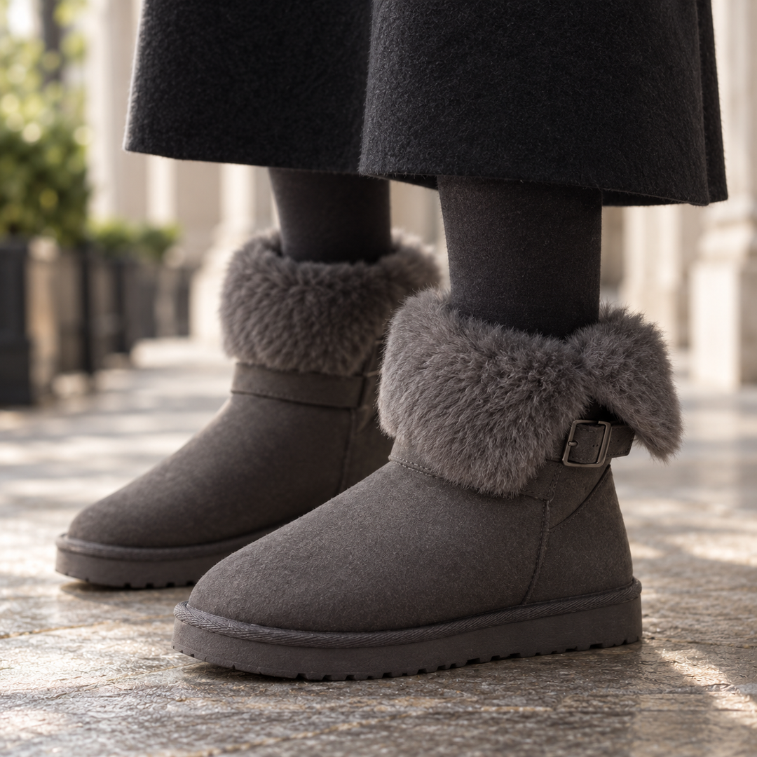 Women's Valentini Buckle Snow Boots product image | Invictora.com