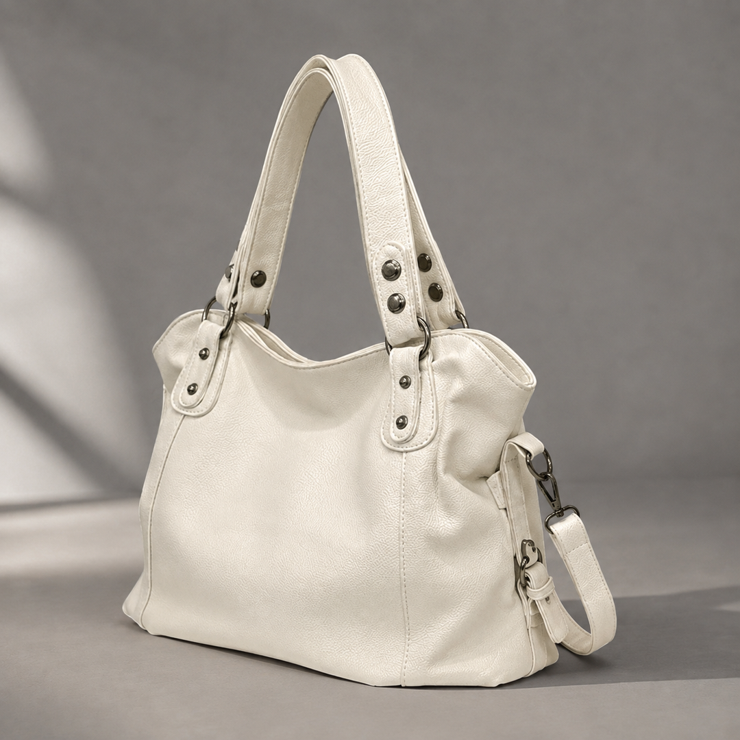 Women's Marconi Rivet Hobo Bag in Black | Invictora.com
