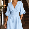 Women's Elodie-Rae Wide-Leg Jumpsuit | Invictora.com