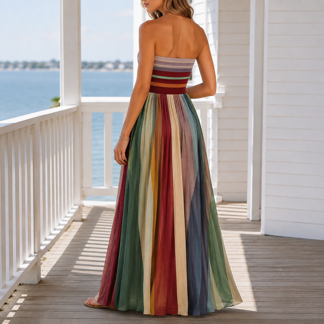Women's Petra Pleated Maxi Dress product image | Invictora.com