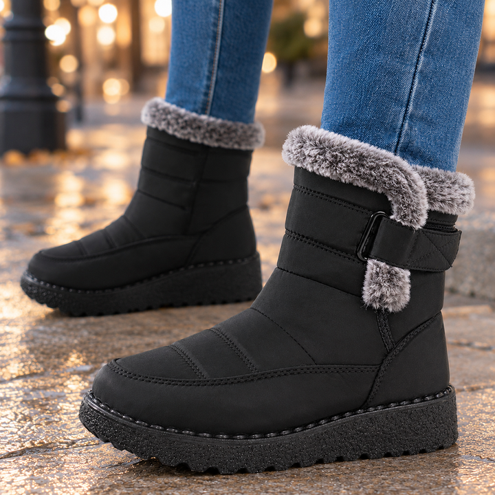 Lucania-Roma Women's Fur-Trim Boots product image | Invictora.com