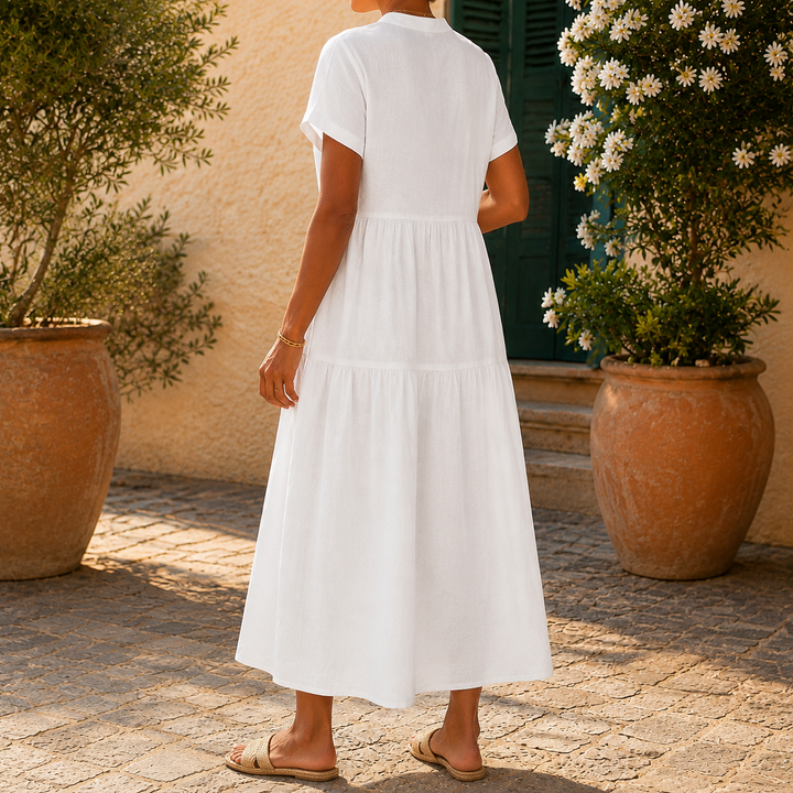 Women's Isabella-Jane Tiered Maxi Dress product image | Invictora.com
