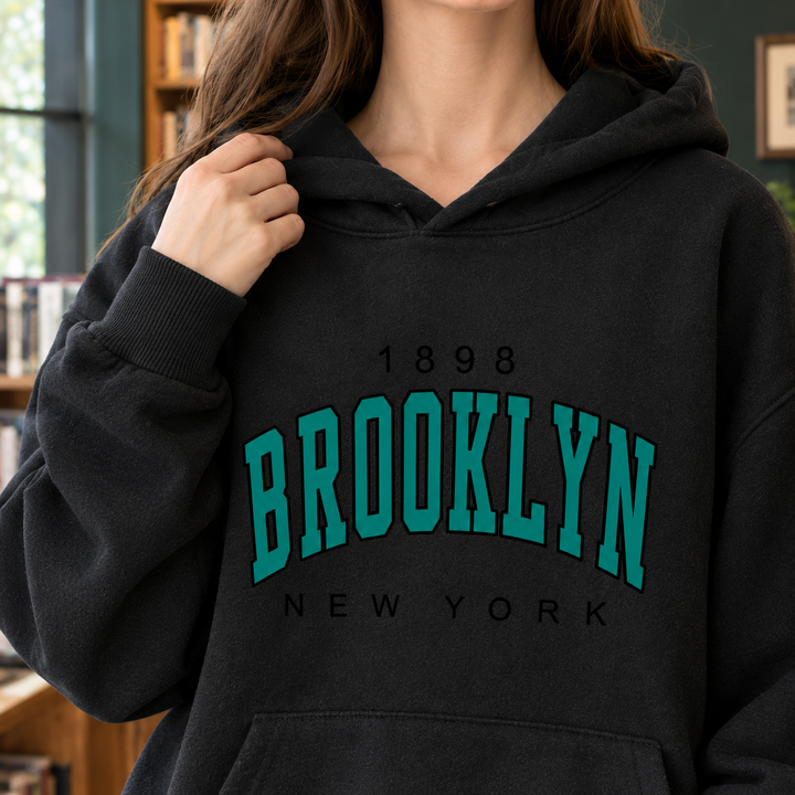Women's Rhea-Claire Graphic Hoodie in Black | Invictora.com