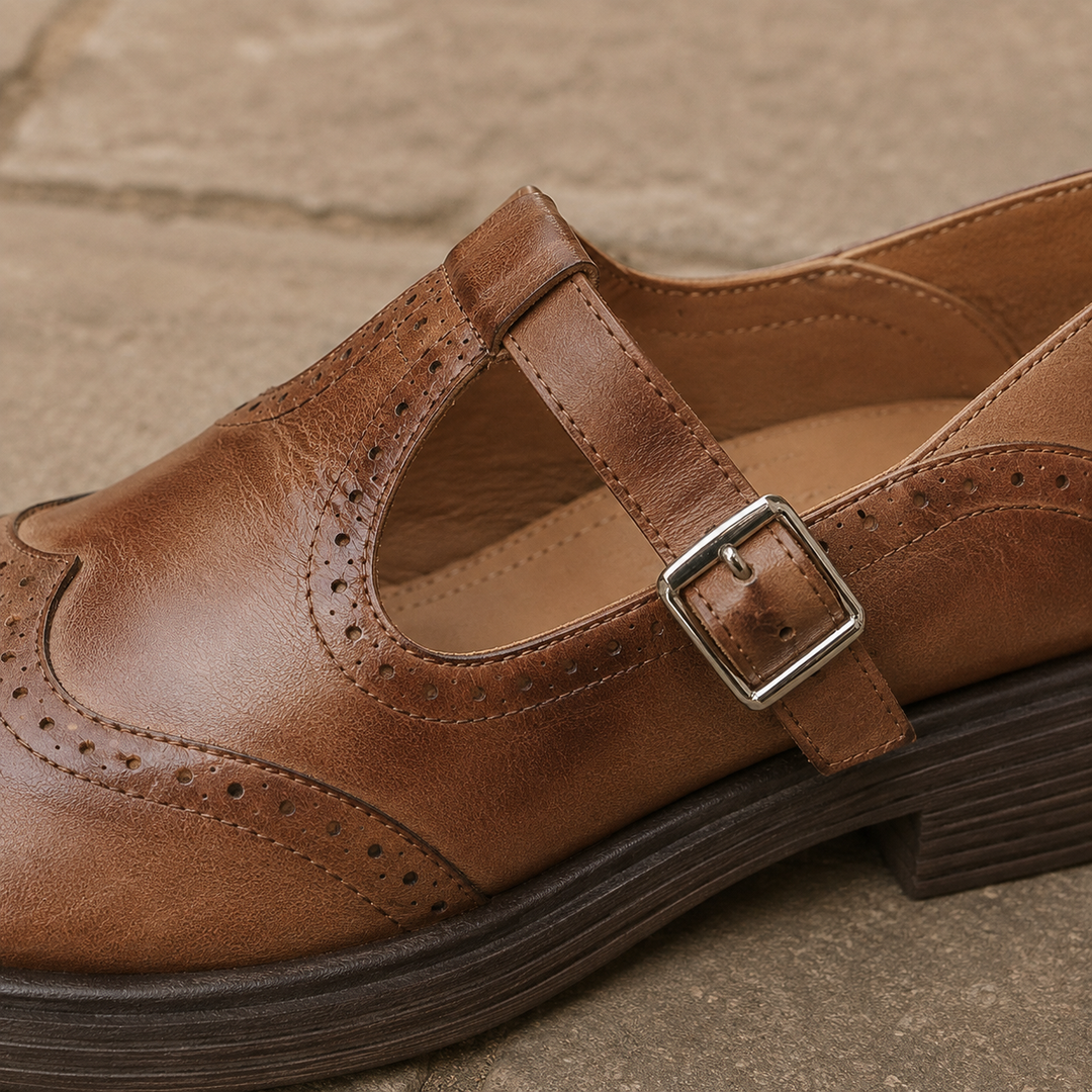Women's Veralli Brogue Mary Janes product image | Invictora.com