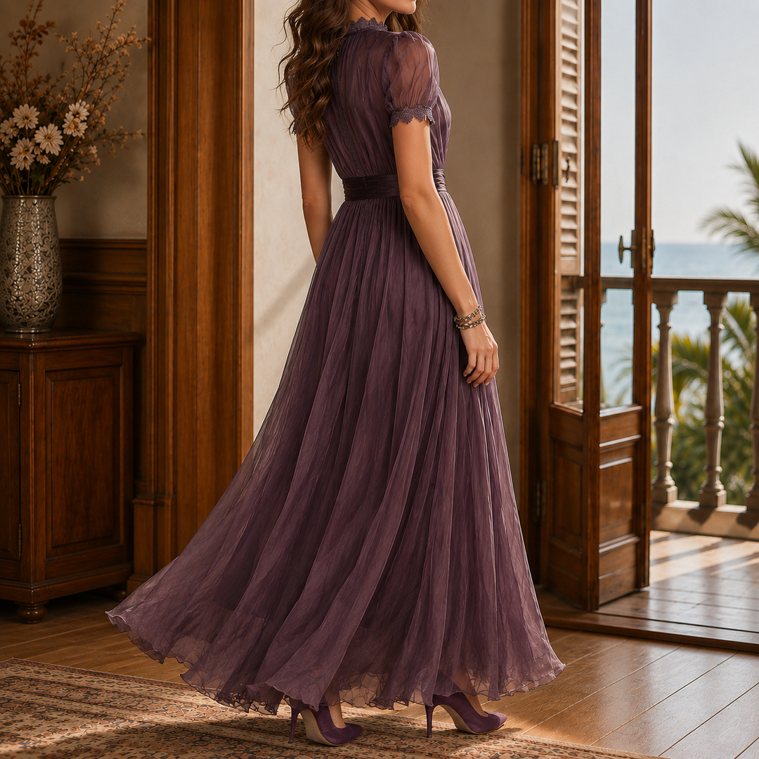 Women's Theodora-Mae Keyhole Maxi Dress product image | Invictora.com