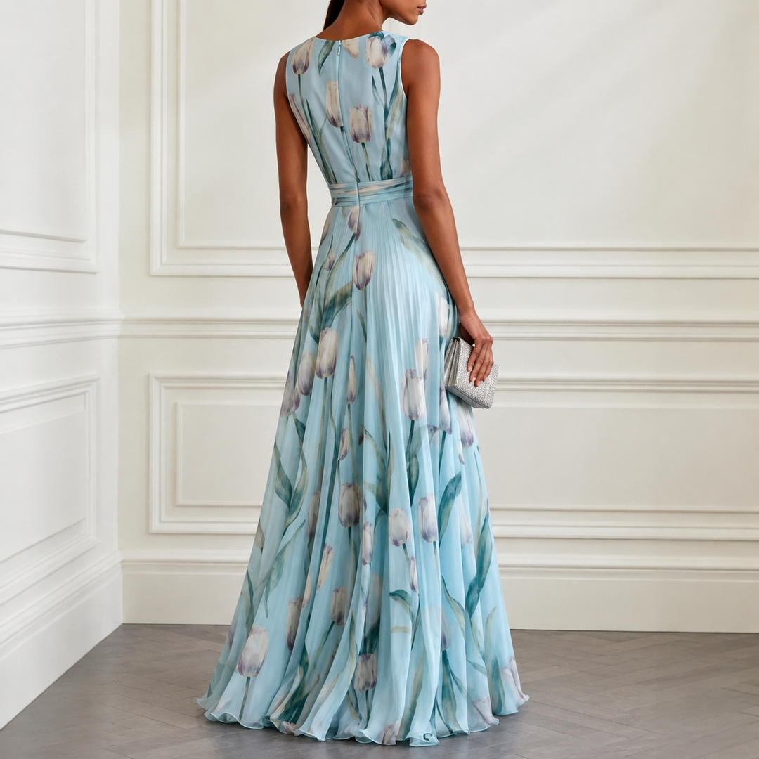 Women's Annabel-Lane Plunge Maxi Dress product image | Invictora.com