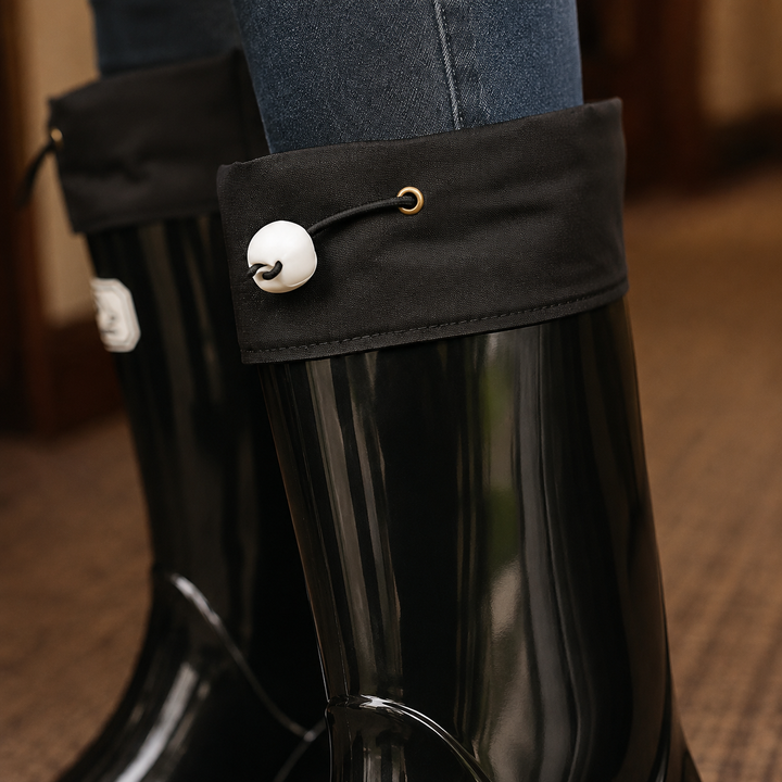 Caffaro Women's Drawstring Rain Boots product image | Invictora.com