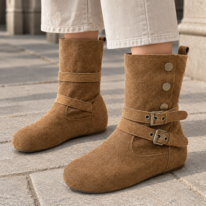 Loredan Women's Buckle Boots product image | Invictora.com