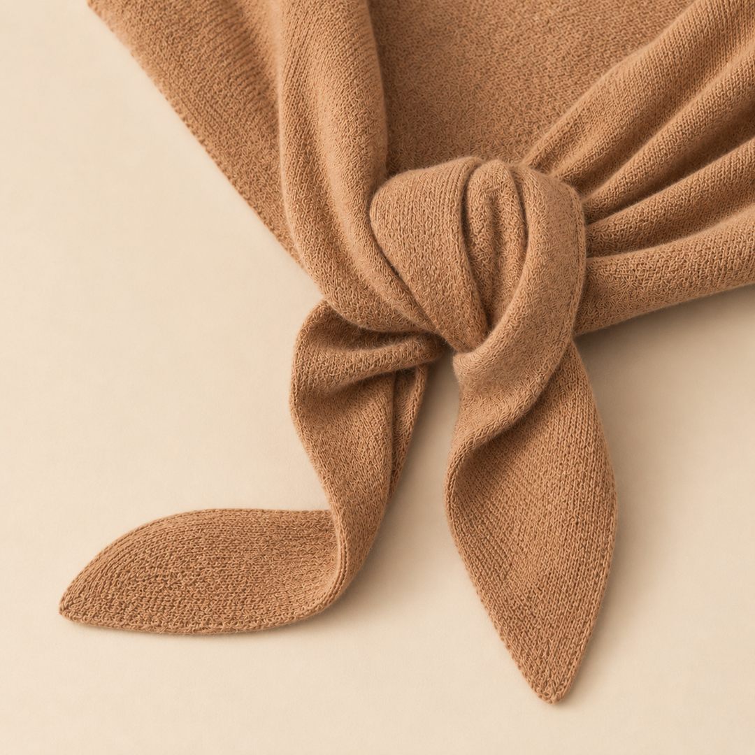 Women's Chatsworth Wrap Cashmere Scarf in Beige | Invictora.com