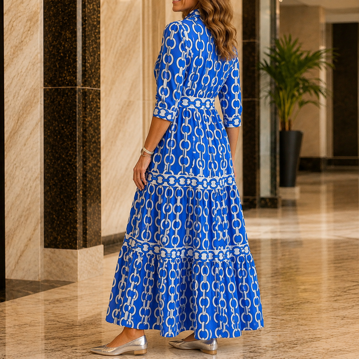 Women's Bianca Tiered Maxi Dress product image | Invictora.com