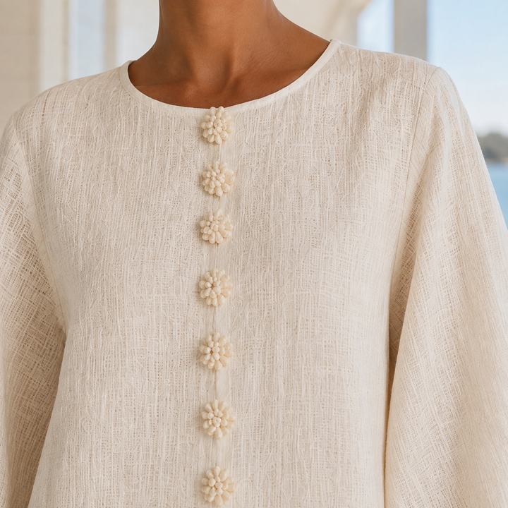 Women's Freya-Claire Rosette Cuff Dress product image | Invictora.com