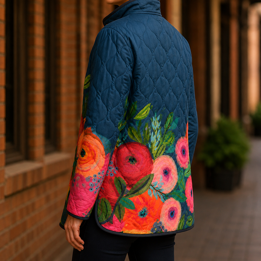 Women's Noelle-Rae Floral Jacket in Multicolor | Invictora.com