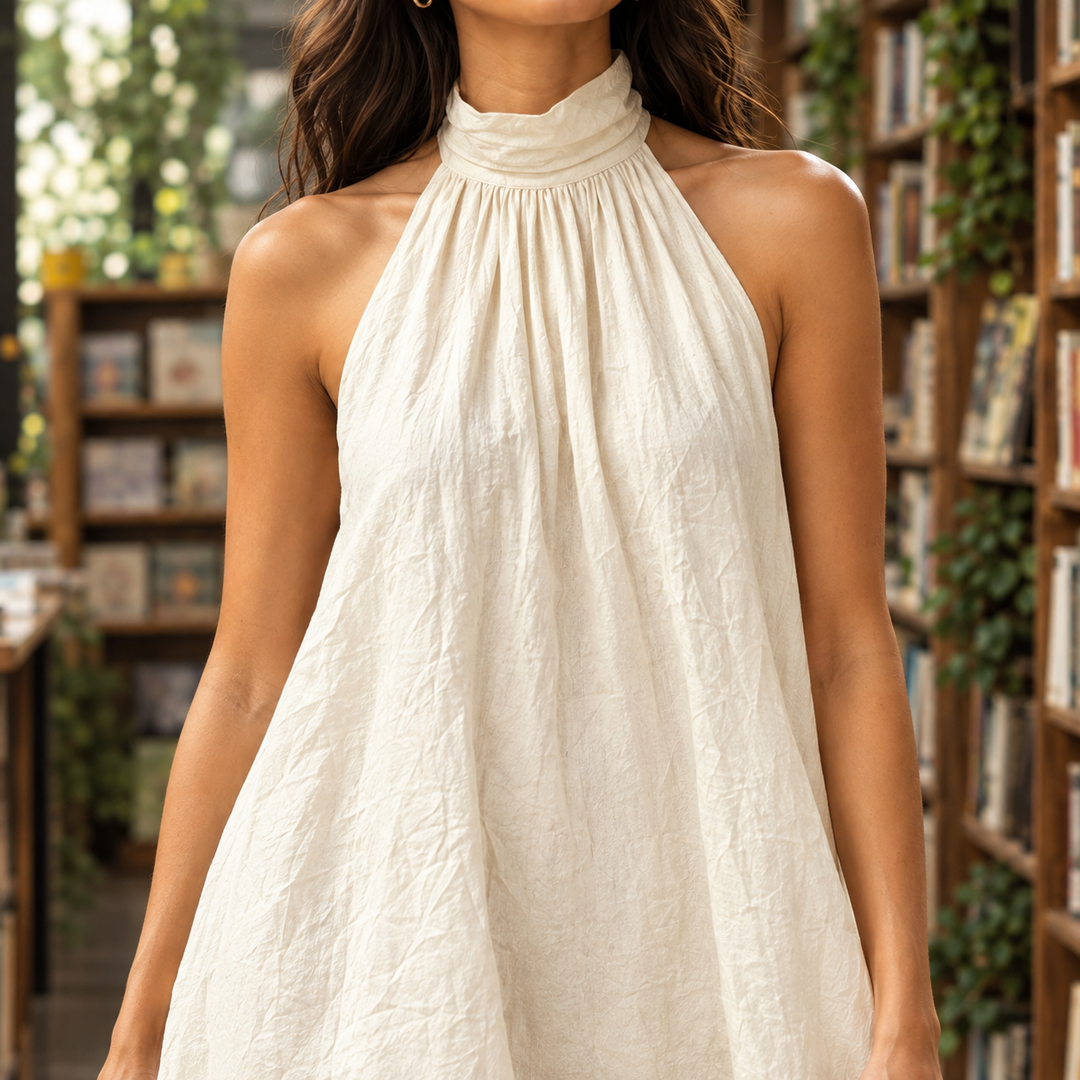 Women's Ascelin-Rae Halter Maxi Dress product image | Invictora.com