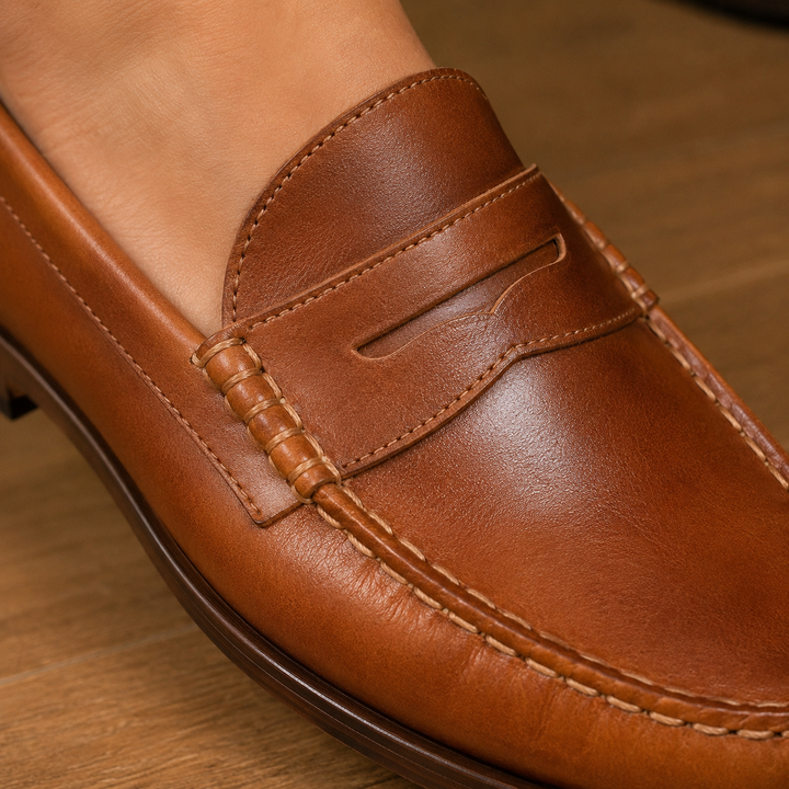 Women's Cabrini Leather Loafers product image | Invictora.com