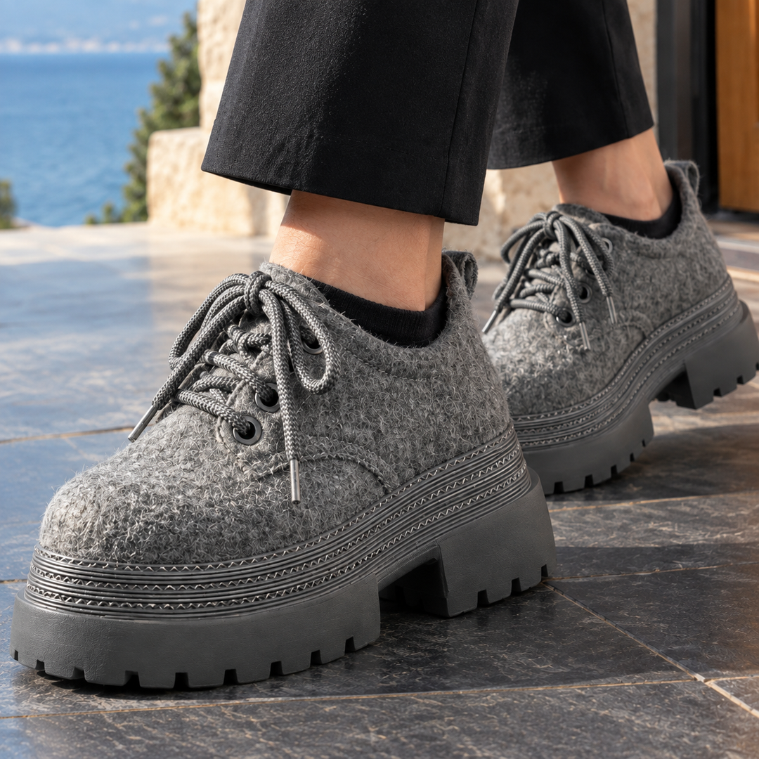 Women's Olivieri-Vita Suede Platform Shoes product image | Invictora.com