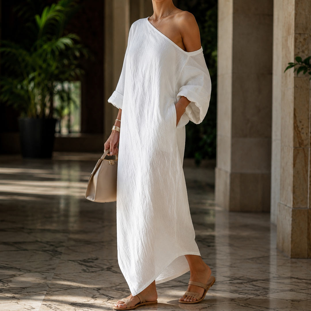 Women's Vivienne One-Shoulder Dress product image | Invictora.com