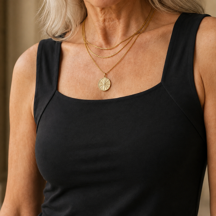 Women's Tallulah-Jade Built-In Tank in Black | Invictora.com
