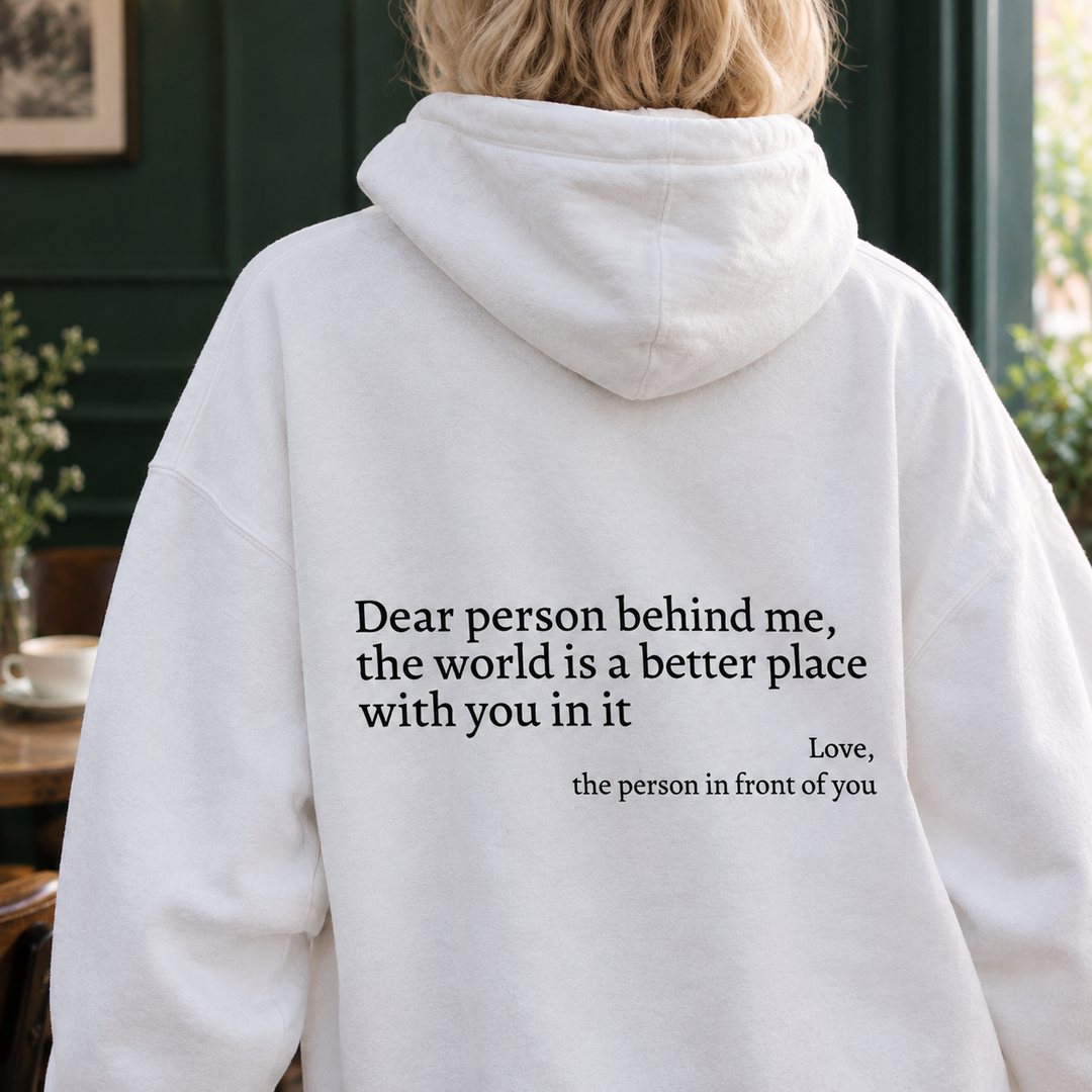 Women's Honora-Pearl Message Hoodie in White | Invictora.com