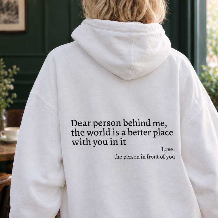 Women's Honora-Pearl Message Hoodie in White | Invictora.com