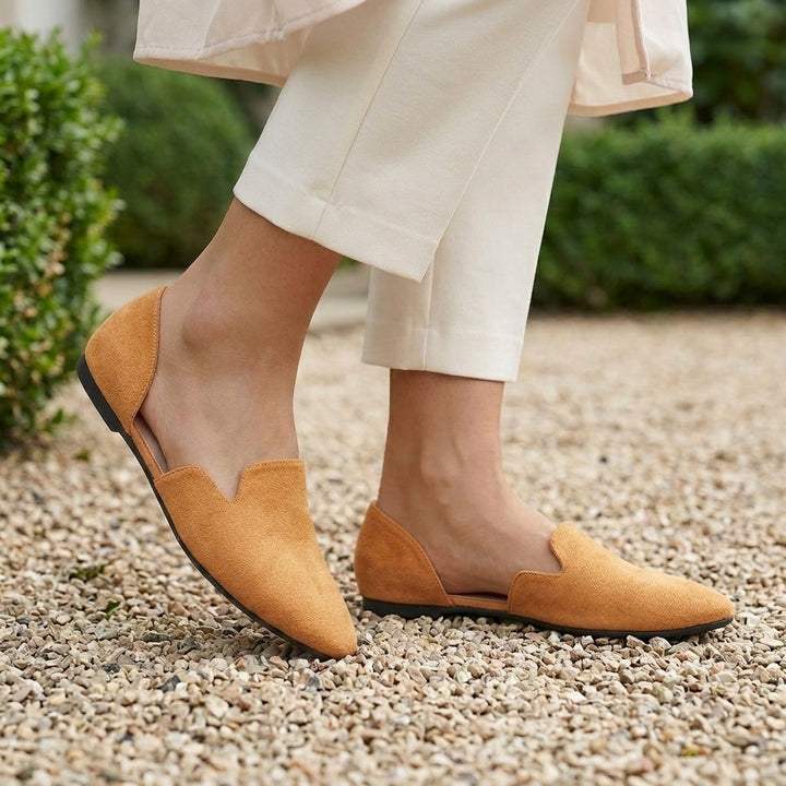 Women's Sienna D'Orsay Flats product image | Invictora.com