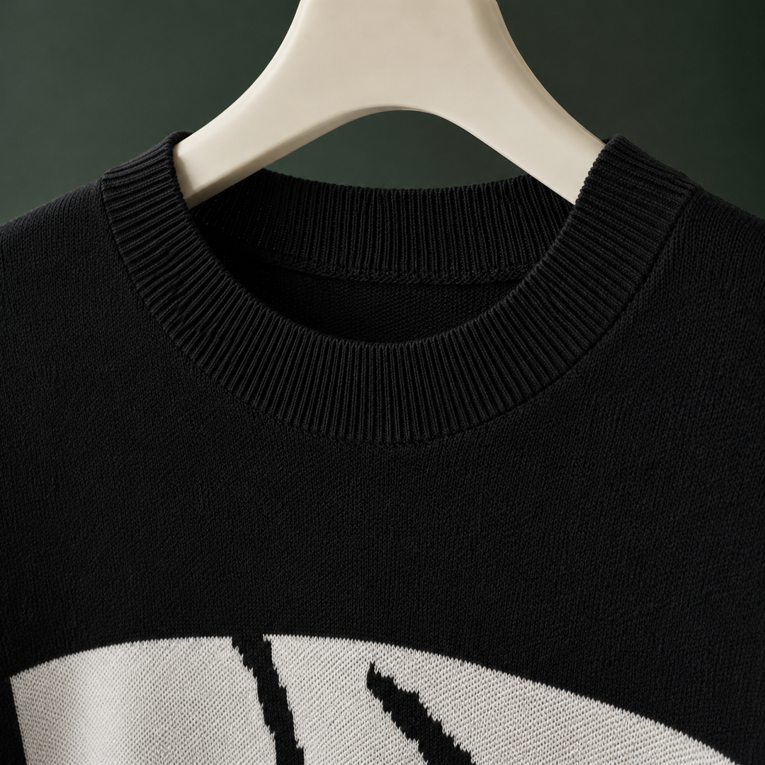 Women's Hesper Cashmere Sweater in Black | Invictora.com