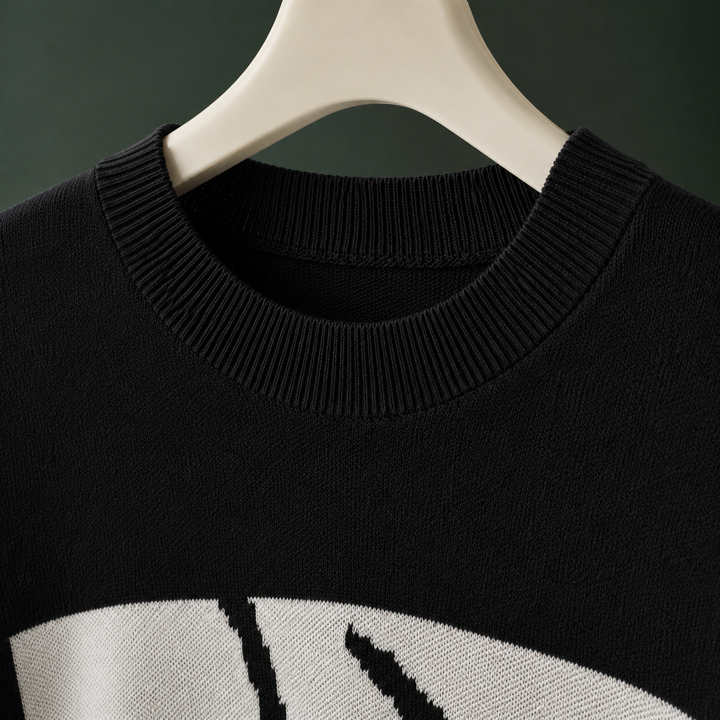Women's Hesper Cashmere Sweater in Black | Invictora.com